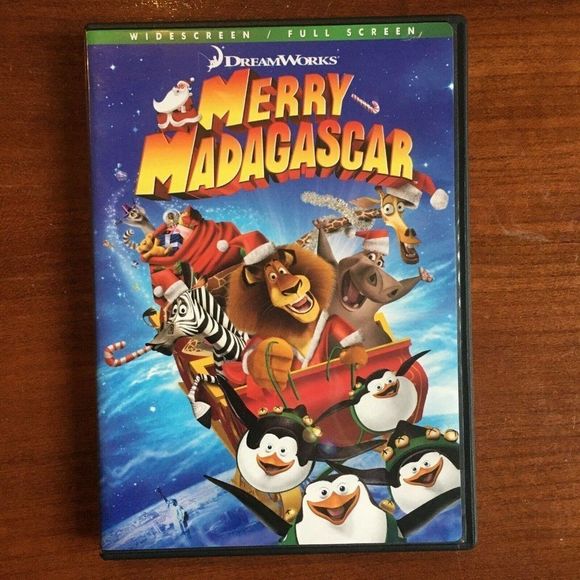 Merry Madagascar (DVD, 2009) - Picture 1 of 3